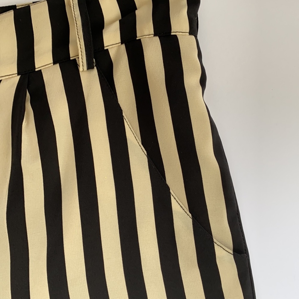 ALEX & ELI short set 2 silk striped designer brand blazer BETTLEJUICE - Picture 12 of 13